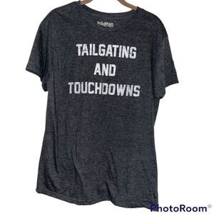 Big Bend Outfitters - Tailgating & Touchdowns T-shirt gray -medium Football